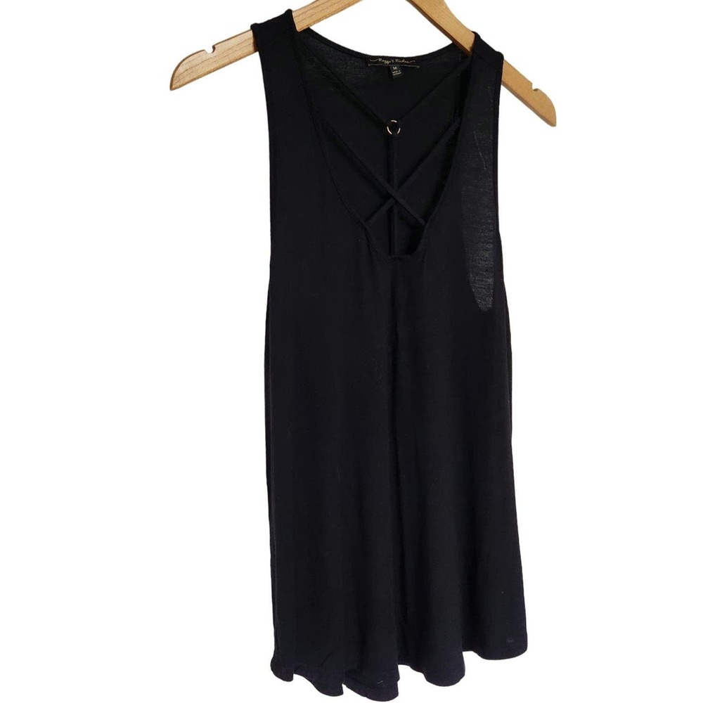 Raggs II Riches Black Tank Size Medium - Picture 3 of 6